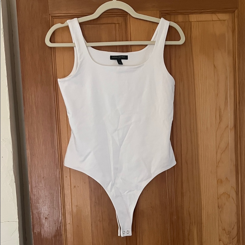 Banana Republic Classic white bodysuit
